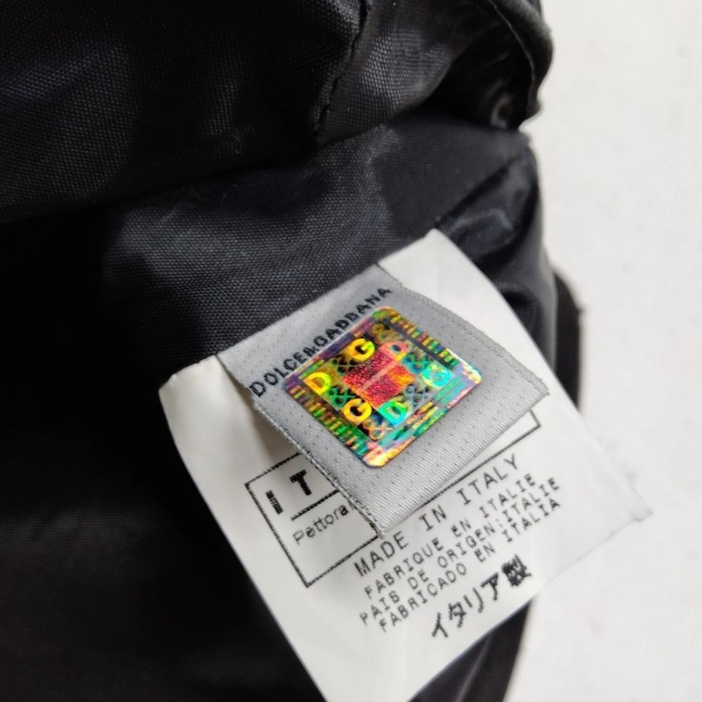 Dolce & Gabbana Black Suede Leather Handbag - Picture 12 of 12